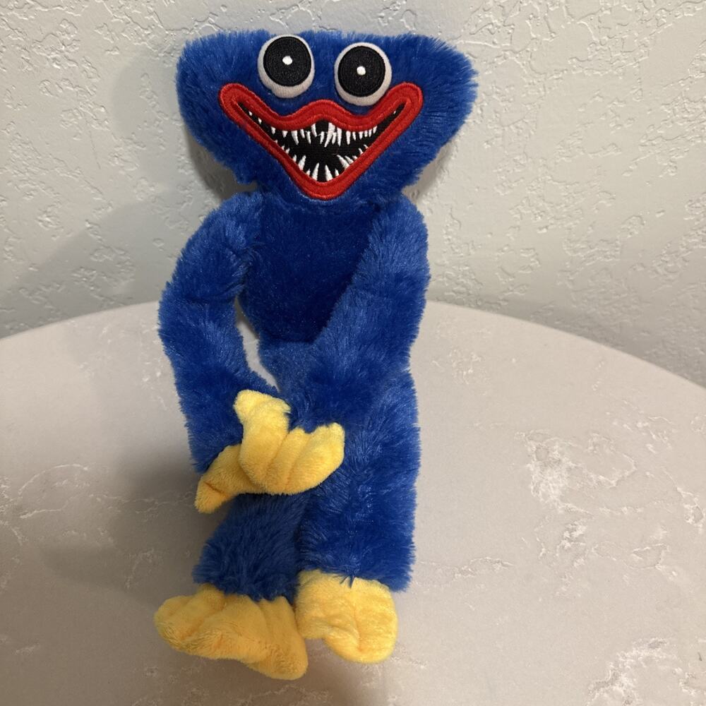 Poppy Playtime Huggy Wuggy 15 Inch Plush Monster with Hug Hands